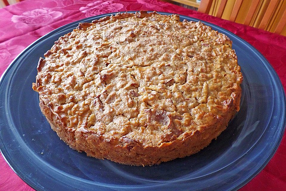 Apfel - Frischkäse - Rührkuchen