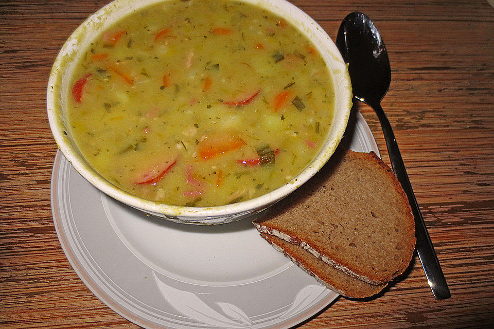 Erbsensuppe auf Kölsche Art