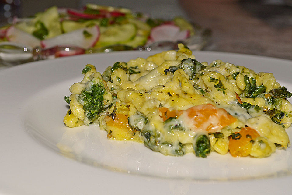 Käs - Spätzle - Gratin