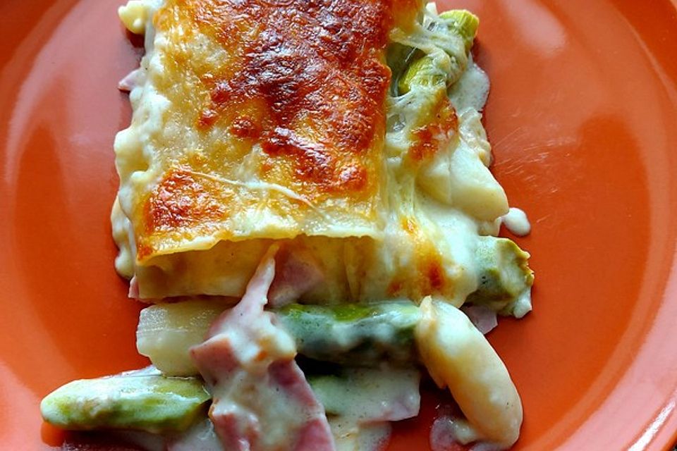 Spargellasagne