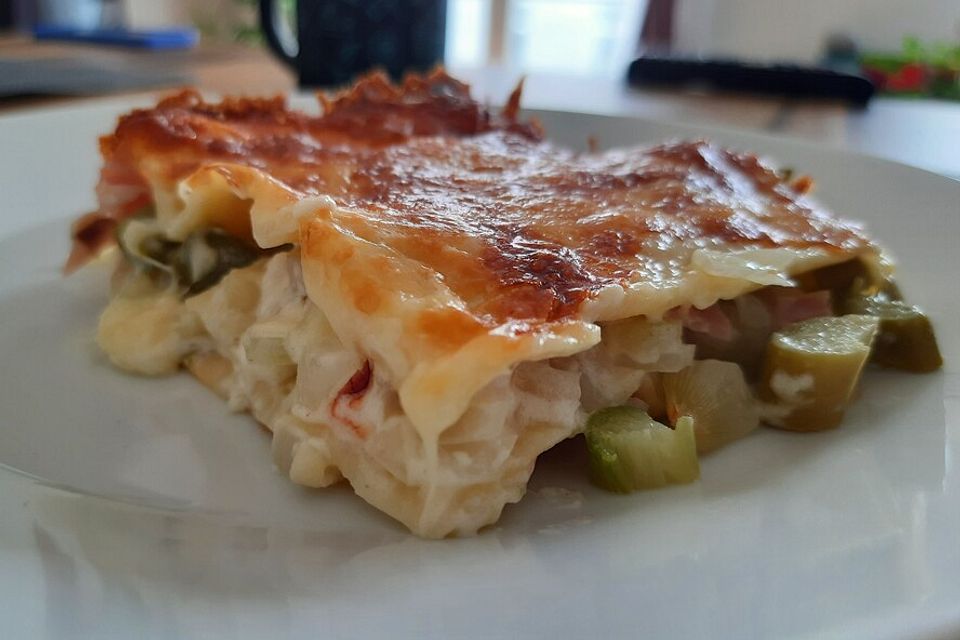 Spargellasagne