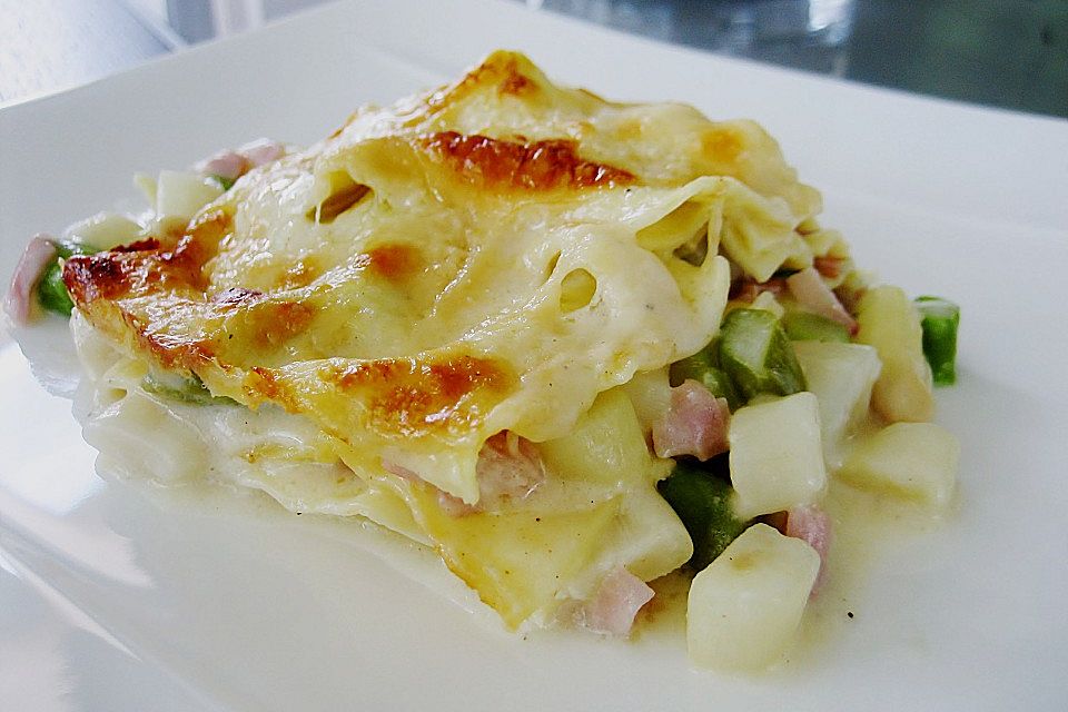 Spargellasagne