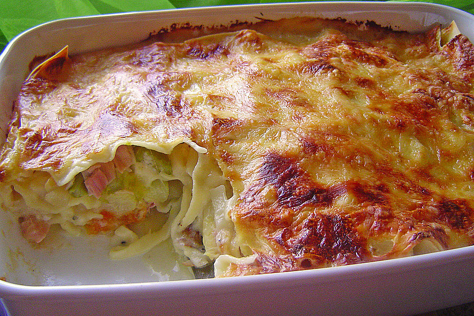 Spargellasagne