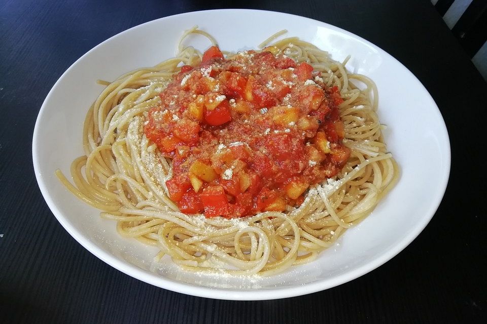 Vegane Gemüsebolognese