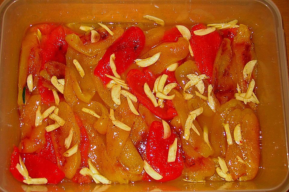 Marinierte Paprika