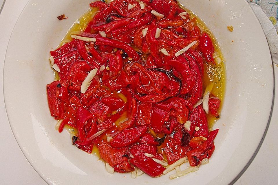 Marinierte Paprika