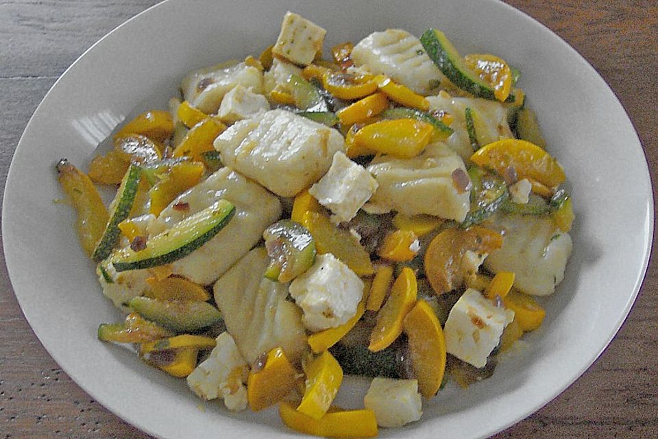 Gnocchi mit Zucchini