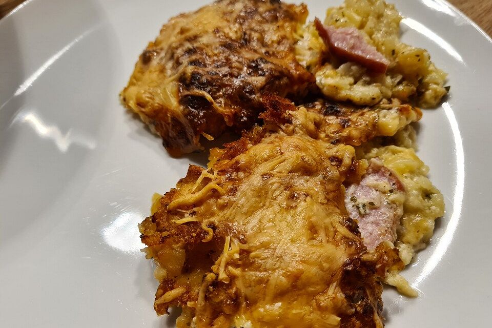 Kasseler-Rösti-Blech