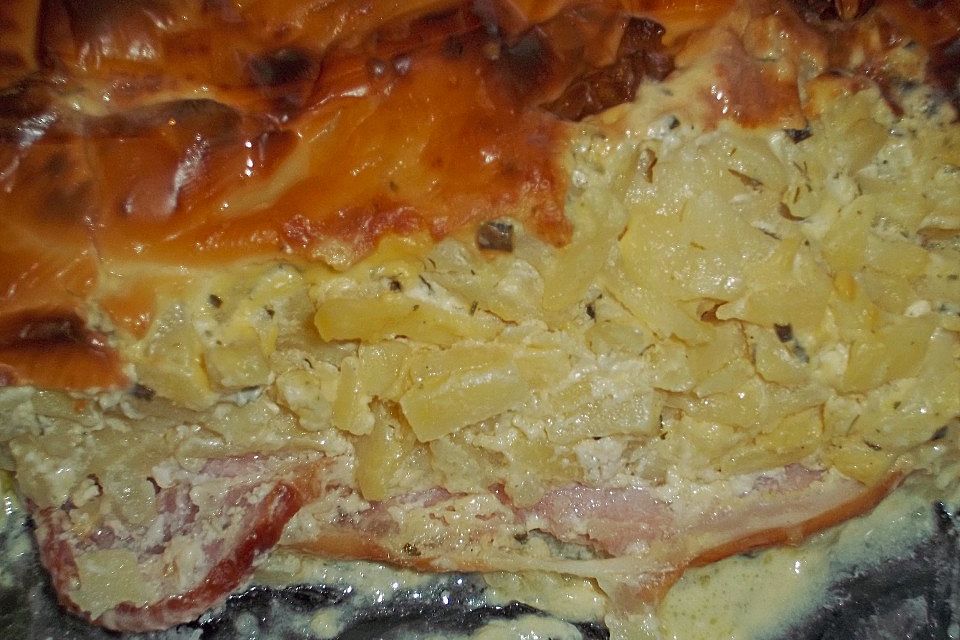 Kasseler-Rösti-Blech