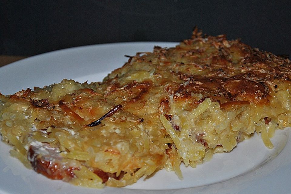 Kasseler-Rösti-Blech