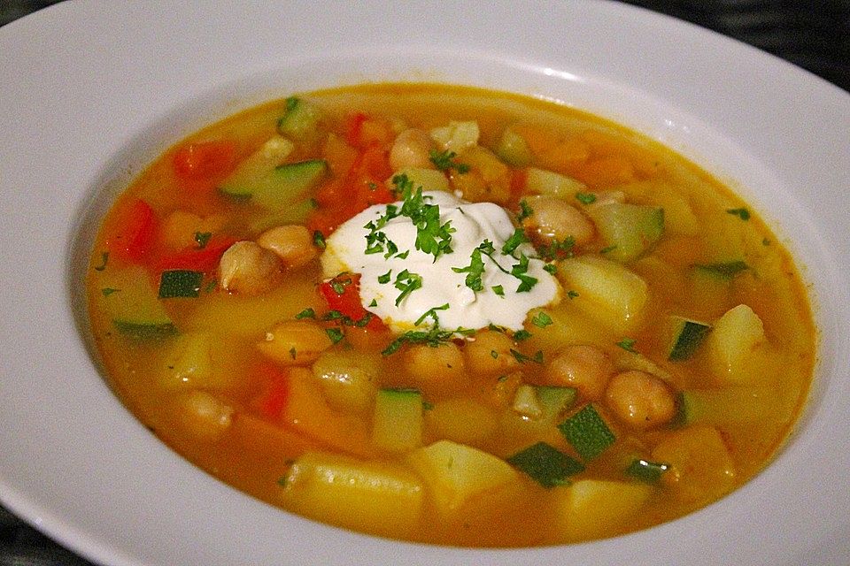 Ägyptische Kartoffelsuppe