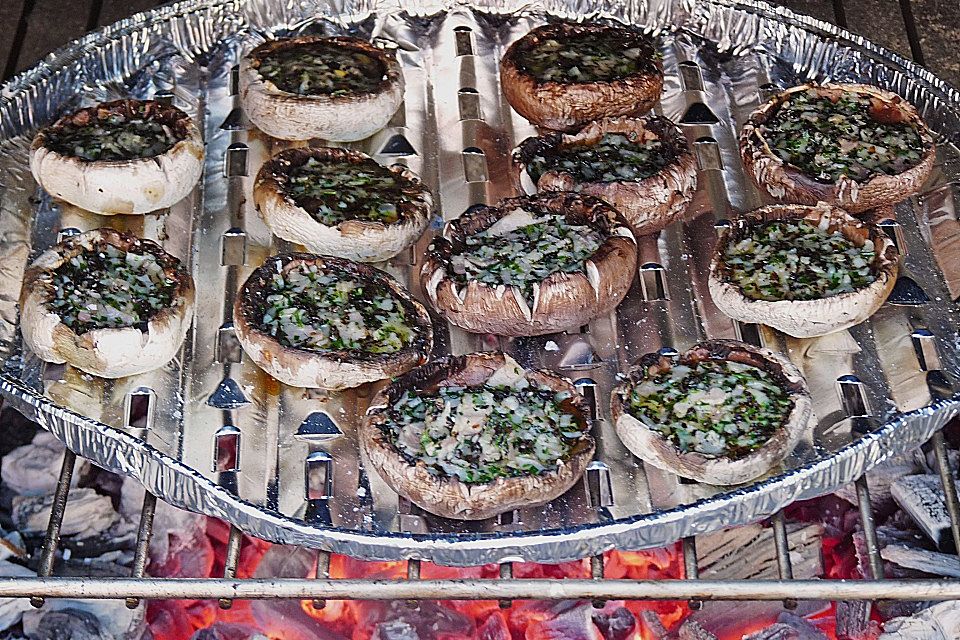 Grillchampignons