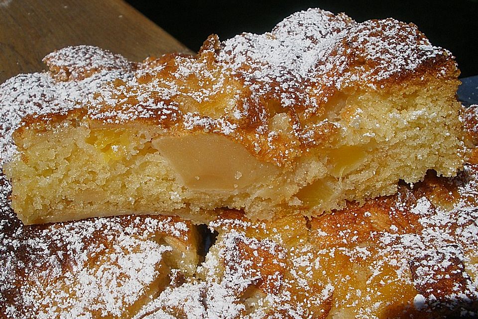 Ananas - Apfel - Kuchen