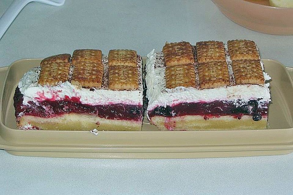 Rote Grütze Kuchen