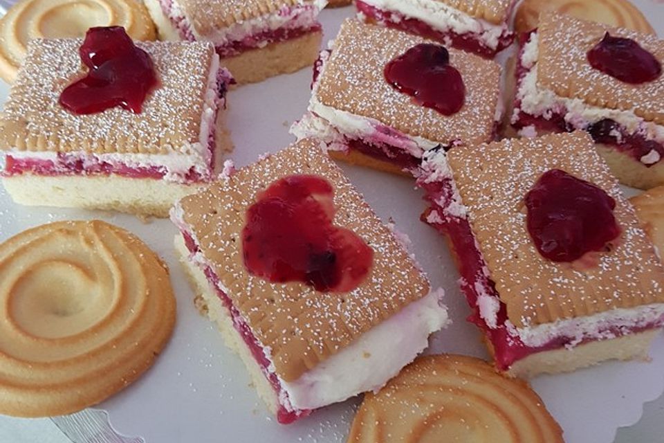 Rote Grütze Kuchen