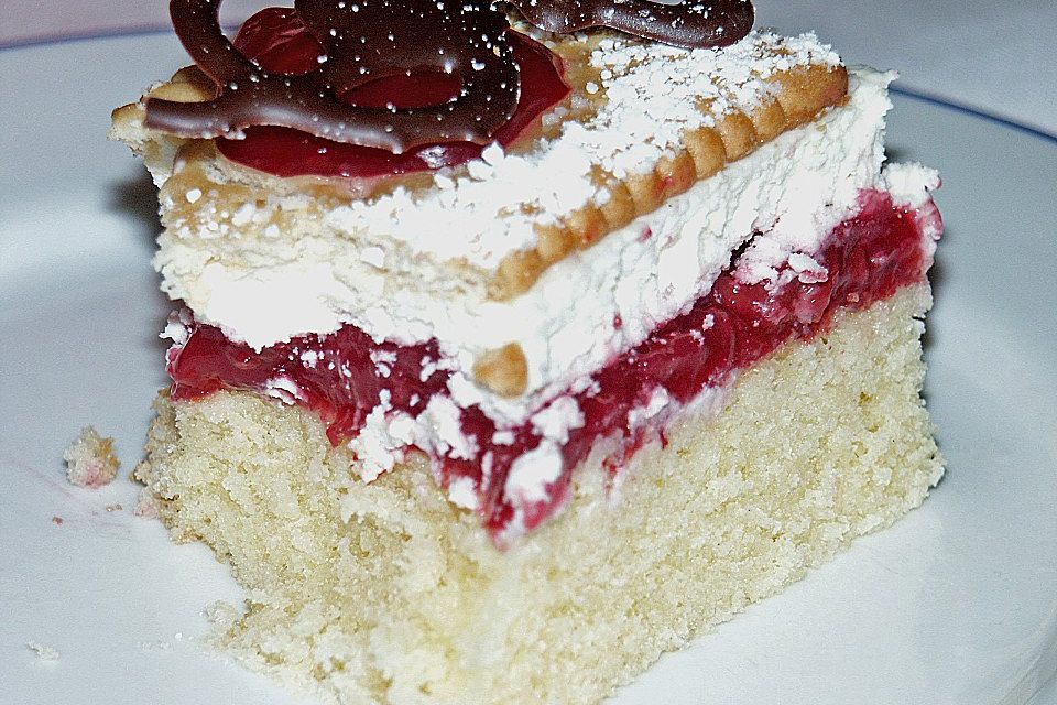 Rote Grütze Kuchen