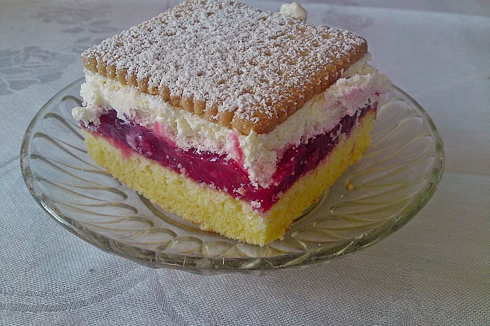 Rote Grütze Kuchen