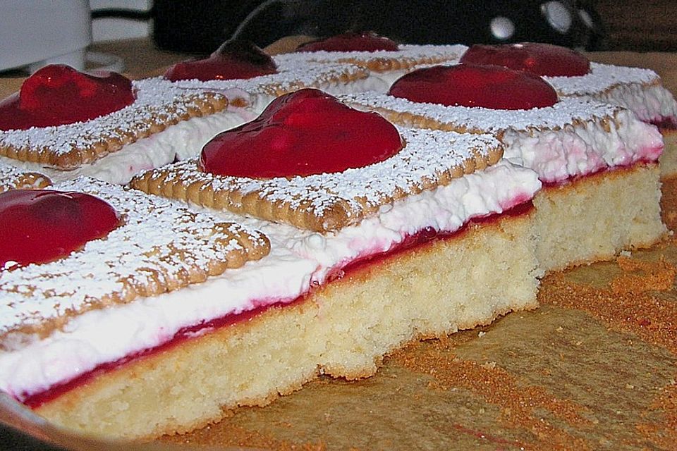 Rote Grütze Kuchen