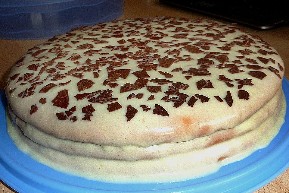 Schnelle russische Schichttorte