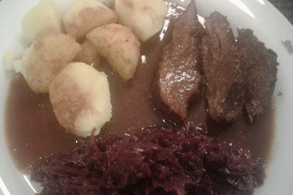 Wildschweinbraten