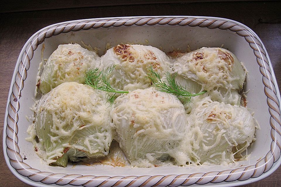 Fenchel mit Sbrinz überbacken