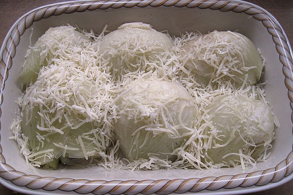 Fenchel mit Sbrinz überbacken