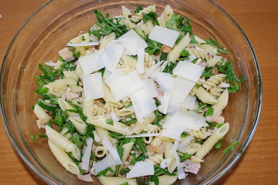 Hühnchensalat mit Rucola