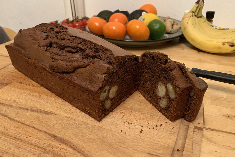 Schokolade – Bananen - Kuchen