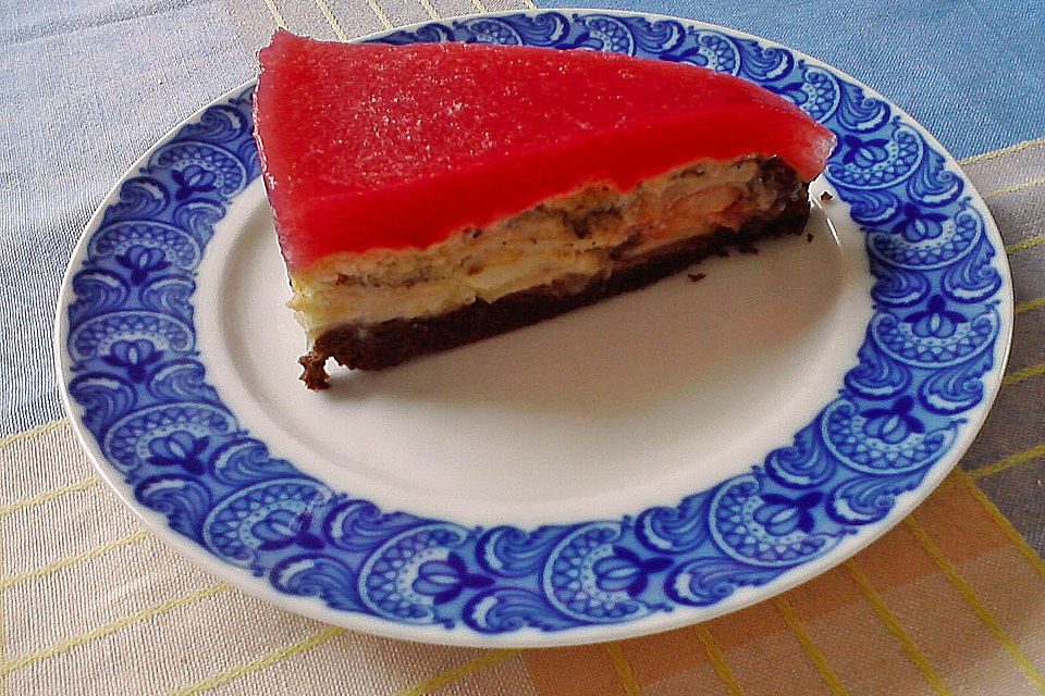 Apfel - Biskuit - Kuchen