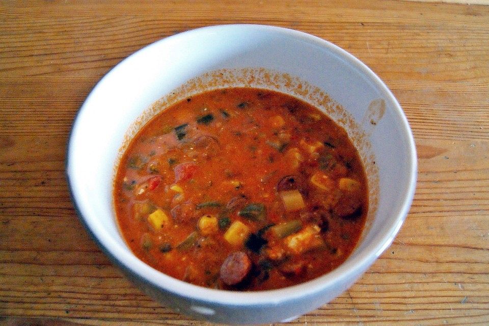 Debrecziner Wurstsuppe