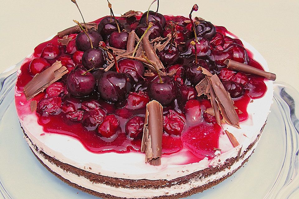 Kirsch - Quark - Torte