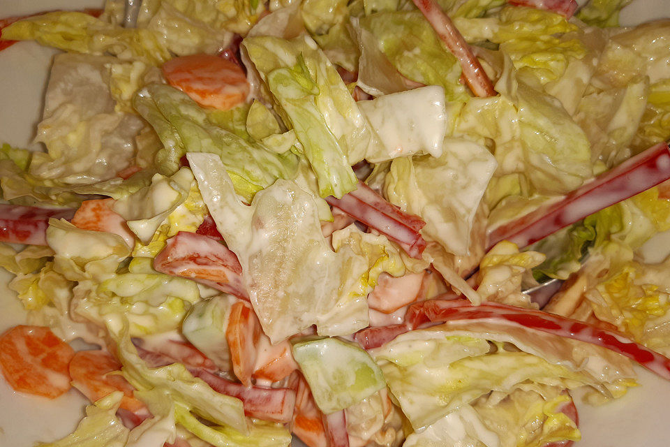 Bunter Eisbergsalat