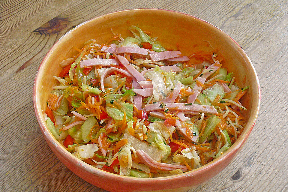 Bunter Eisbergsalat