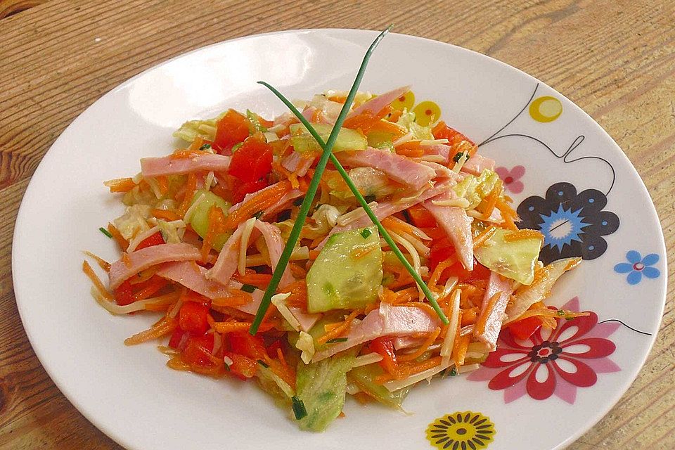 Bunter Eisbergsalat