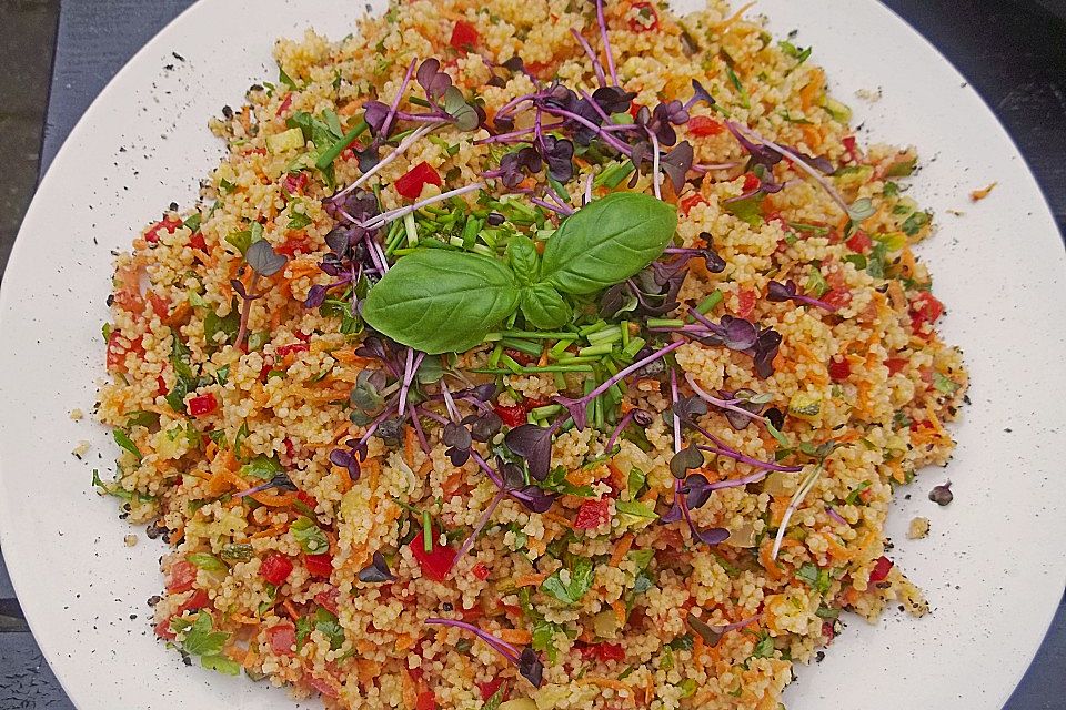 Couscous - Salat mediterran