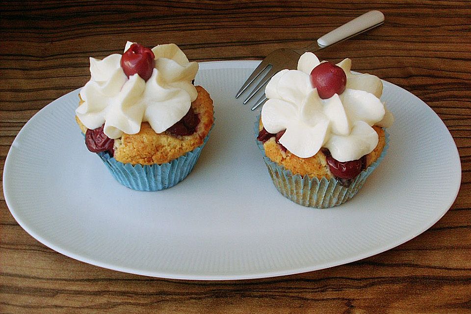 Mascarpone - Kirsch - Muffins