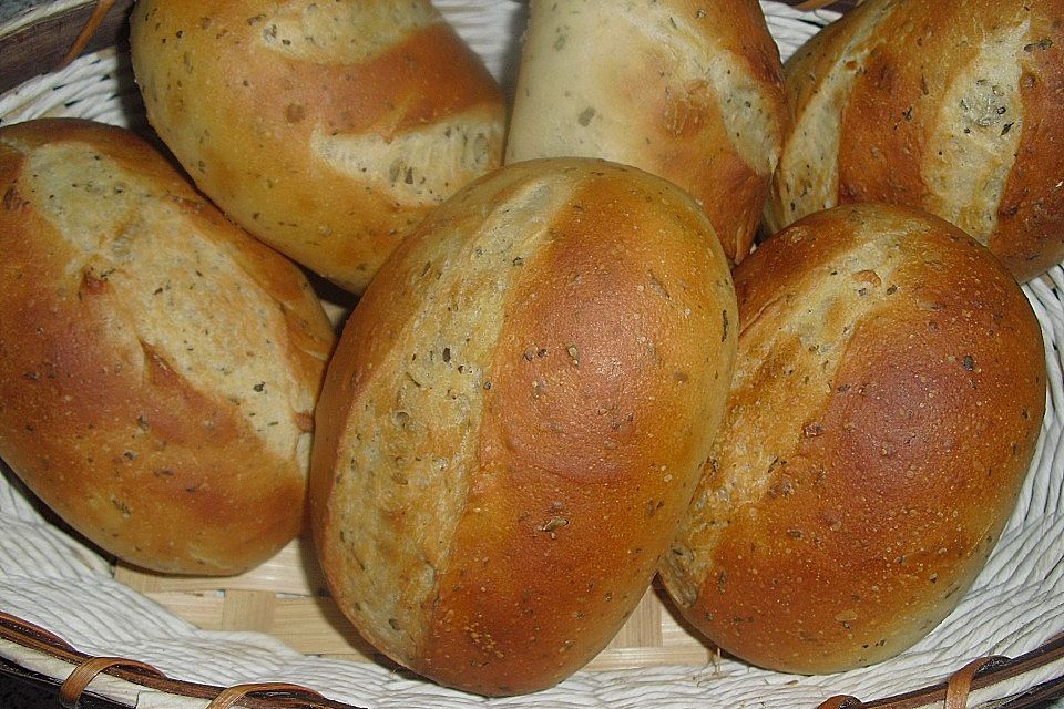 Finnisches Kräuterbaguette