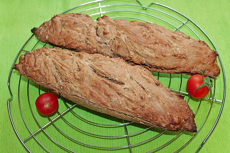 Finnisches Kräuterbaguette