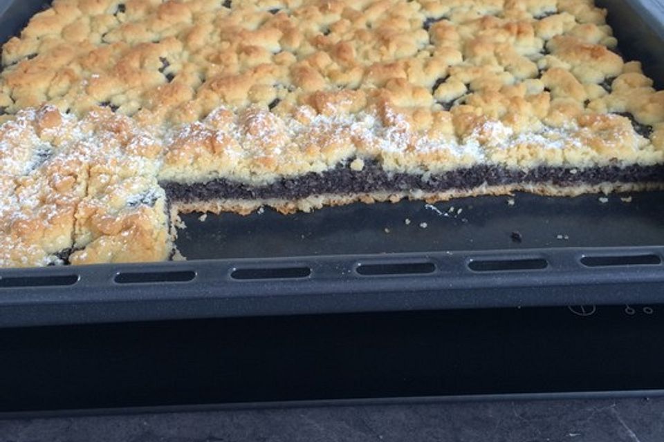 Thüringer Mohnkuchen fürs Blech