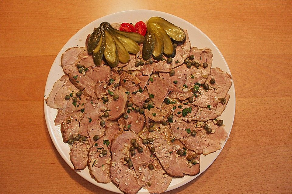 Pikant marinierter, würziger  Braten