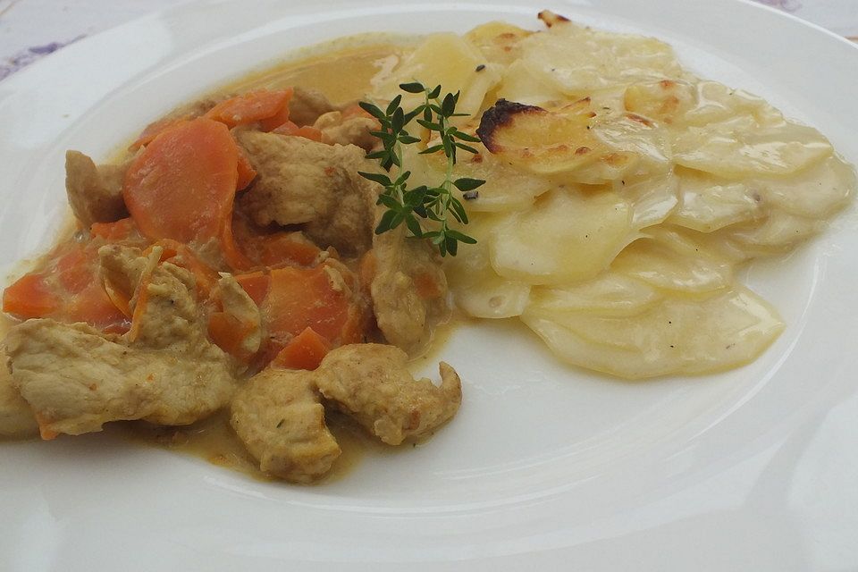 Curry-Geschnetzeltes