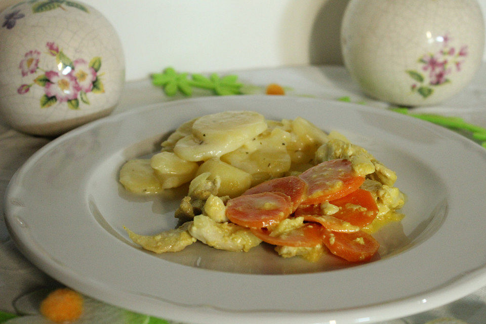 Curry-Geschnetzeltes