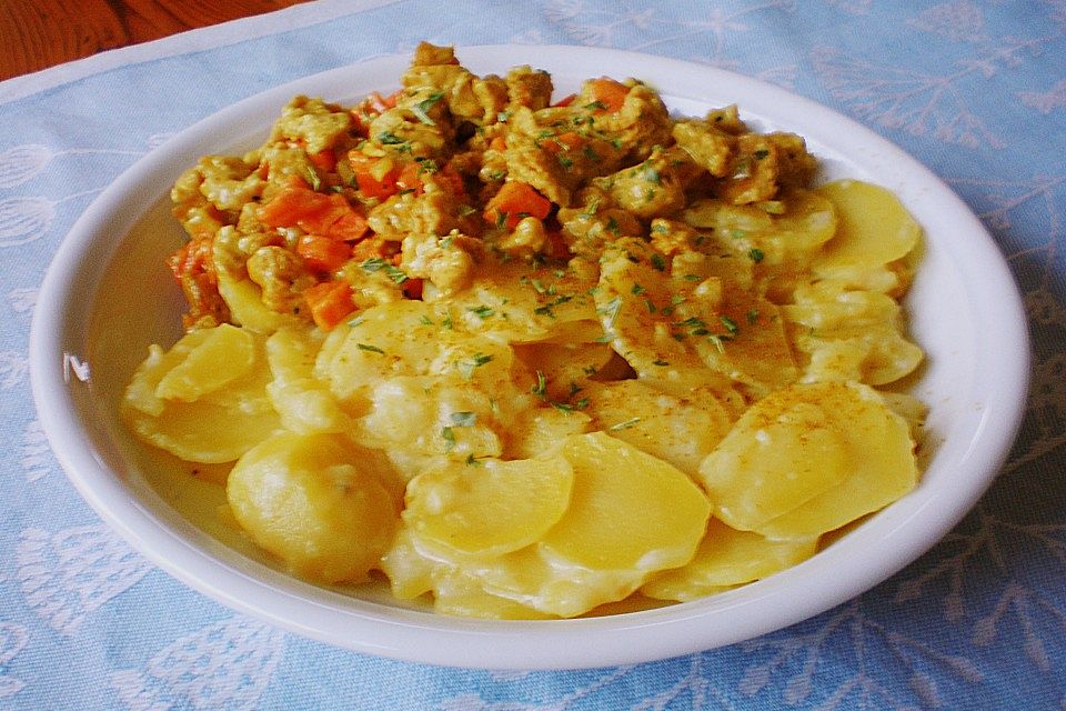 Curry-Geschnetzeltes