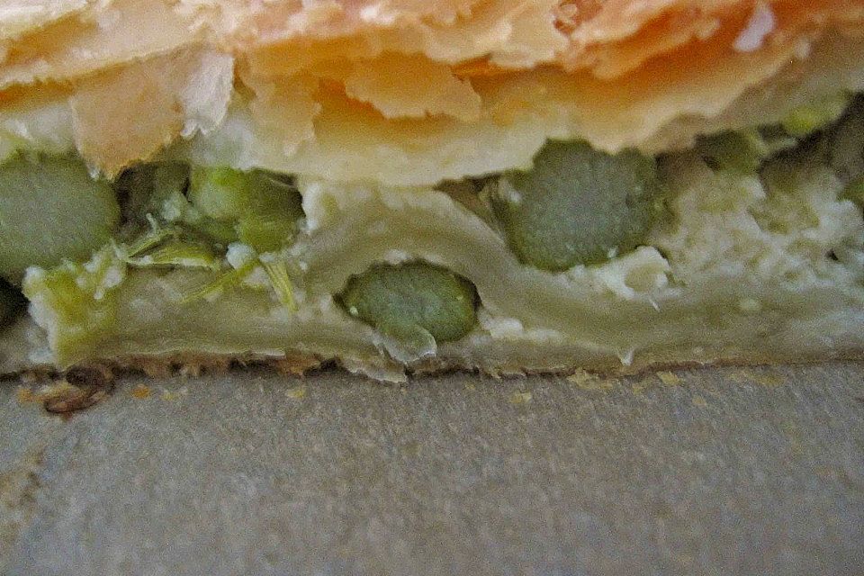 Spargelstrudel