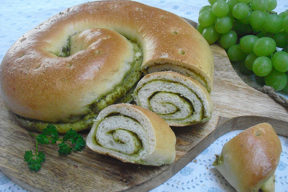 Pesto Schnecke