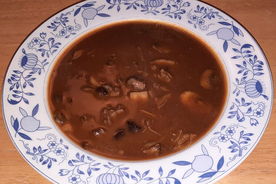 Ochsenschwanzsuppe à la Tick