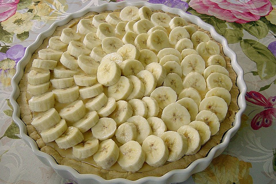 Bananen - Karamell - Tarte