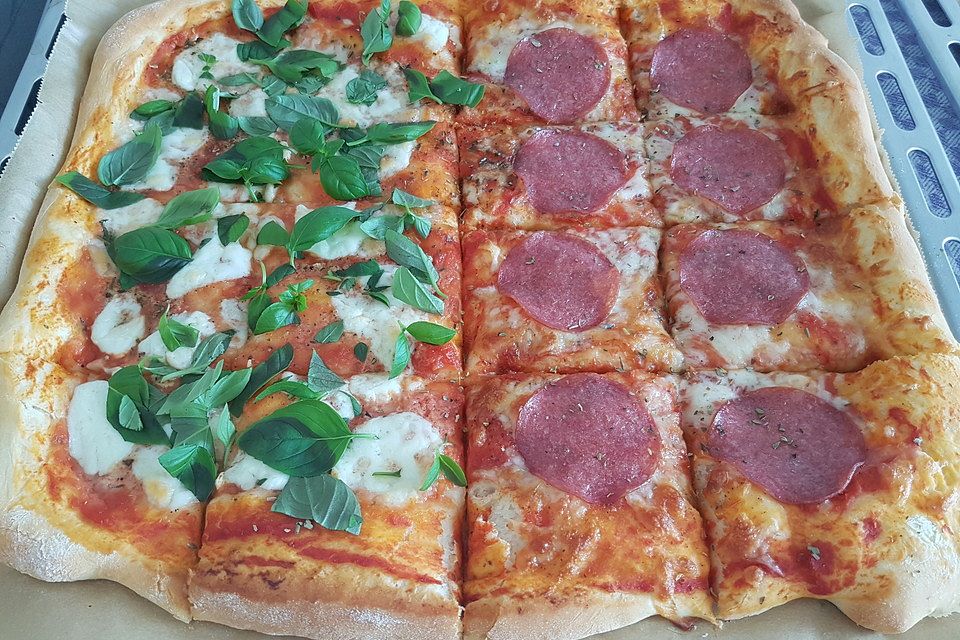 Pizzateig mit Gelinggarantie