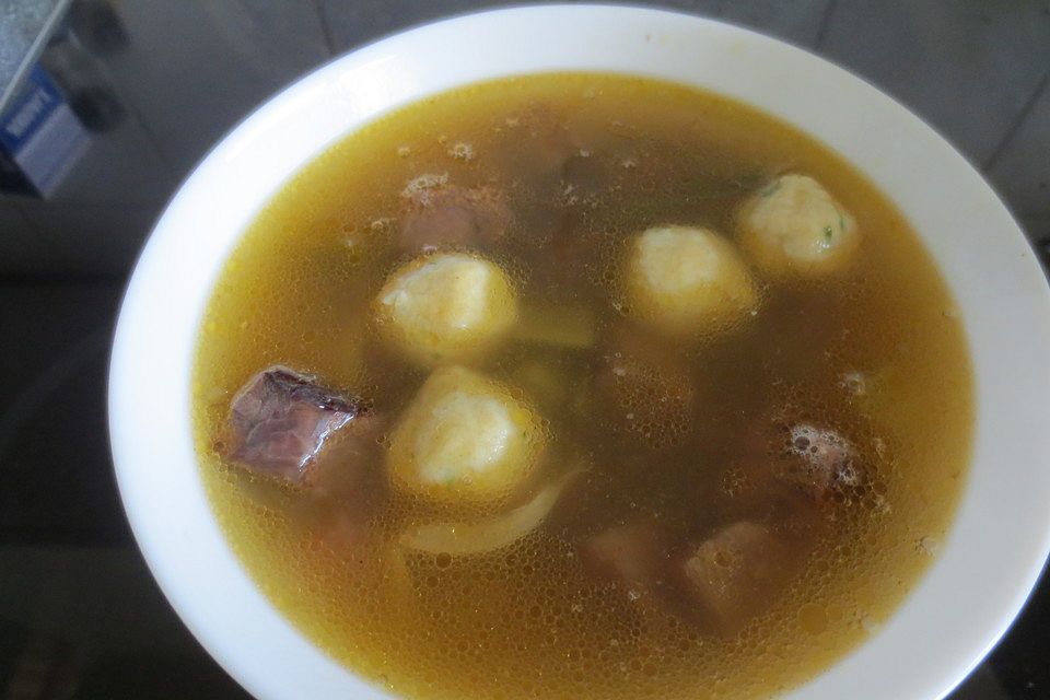 Rindfleischsuppe