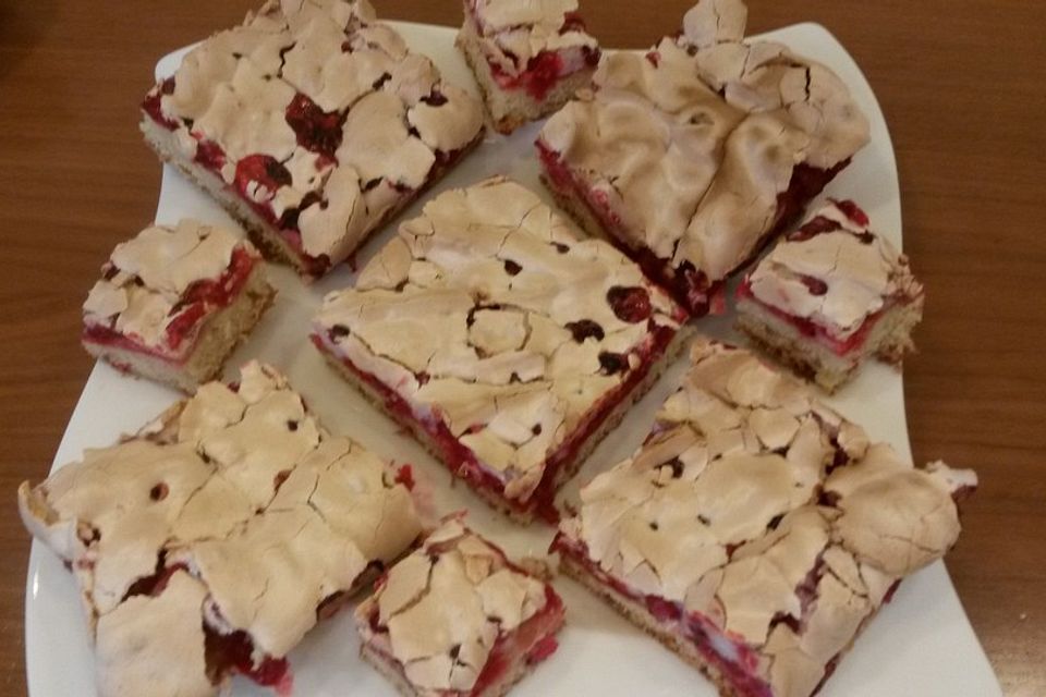 Johannisbeer - Baiser - Kuchen